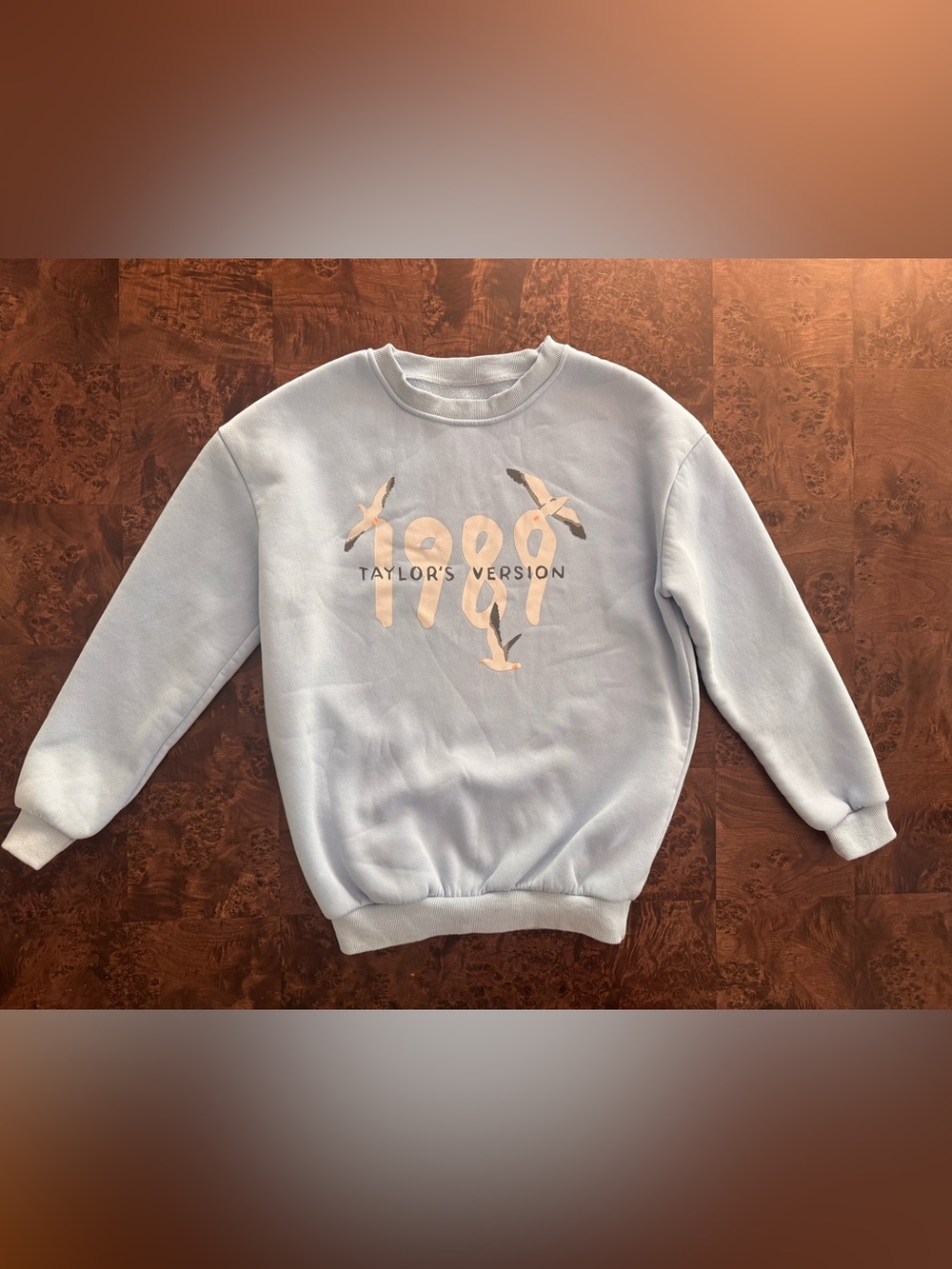 Taylor’s Version 1989 Light Blue Sweatshirt  In Women’s Small